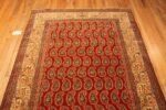 Details Of Antique Persian Tabriz Runner Rug 71372 by Nazmiyal Antique Rugs