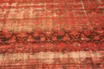 Details Of Large Shabby Chic Antique Persian Malayer Rug 71297 by Nazmiyal Antique Rugs