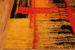 Details Of Vintage Scandinavian Rya Rug 71445 by Nazmiyal Antique Rugs