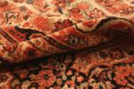 Pile Of Antique Persian Sarouk Medallion Area Rug 70815 by Nazmiyal Antique Rugs