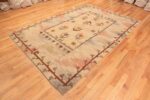 Side Of Mid Century Swedish Kilim 46857 by Nazmiyal Antique Rugs