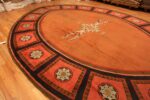Side Of Oversized Antique English Axminster Rug 3155 by Nazmiyal Antique Rugs
