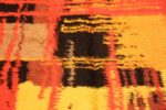 Texture Of Vintage Scandinavian Rya Rug 71445 by Nazmiyal Antique Rugs