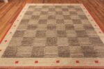 Whole View Of Geometric Modern Swedish Inspired Kilim Rug 60990 by Nazmiyal Antique Rugs