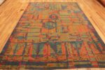 Whole View Of Vintage Scandinavian Swedish Rug 71444 by Nazmiyal Antique Rugs