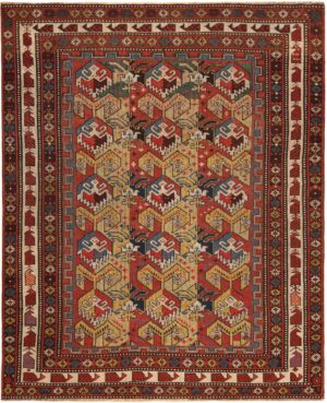 Antique Caucasian Marceli Rug 71480 by Nazmiyal Antique Rugs