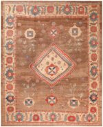 Antique Persian Bakshaish Rug 71494 by Nazmiyal Antique Rugs