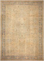 Antique Tabriz Persian Large Rug 71482 by Nazmiyal Antique Rugs