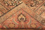 Back Of Large Antique Persian Tabriz Rug 71475 by Nazmiyal Antique Rugs