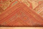 Back Of Large Antique Turkish Oushak Rug 90041 by Nazmiyal Antique Rugs