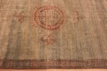 Border Of Silk Antique East Turkestan Khotan Rug 49945 by Nazmiyal Antique Rugs