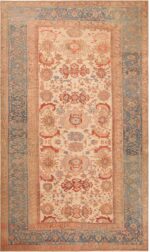 Breathtaking Antique Sultanabad Persian Rug 70341 by Nazmiyal Antique Rugs