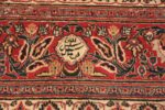 Close Up Of Large Antique Persian Khorassan Rug 71450 by Nazmiyal Antique Rugs