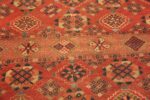 Detailed Of Gallery Size Antique Afghan Bashir Rug 71471 by Nazmiyal Antique Rugs