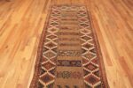 Details Of Antique Persian Kurdish Bidjar Runner Rug 71464 by Nazmiyal Antique Rugs