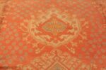 Details Of Large Antique Turkish Oushak Rug 90041 by Nazmiyal Antique Rugs