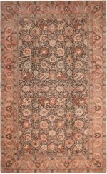 Large Antique Persian Tabriz Area Rug 71475 by Nazmiyal Antique Rugs