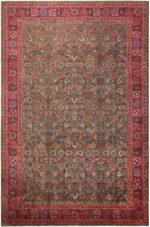 Large Antique Persian Tabriz Rug 71487 by Nazmiyal Antique Rugs