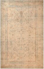 Oversized Antique Persian Khorassan Rug 71477 by Nazmiyal Antique Rugs
