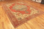 Side Of Antique Persian Serapi Rug 71468 by Nazmiyal Antique Rugs