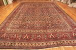 Whole View Of Large Antique Persian Khorassan Rug 71450 by Nazmiyal Antique Rugs