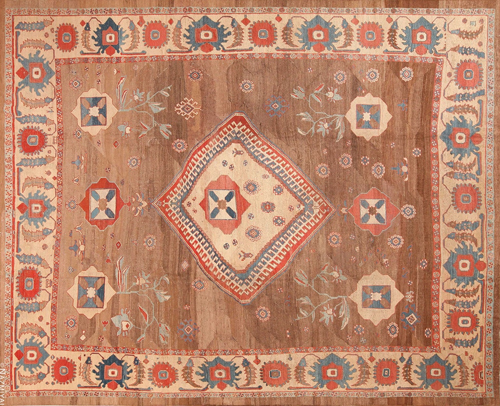 Antique Persian Bakshaish Rug Antique Persian Bakshaish Rug by Nazmiyal Antique Rugs