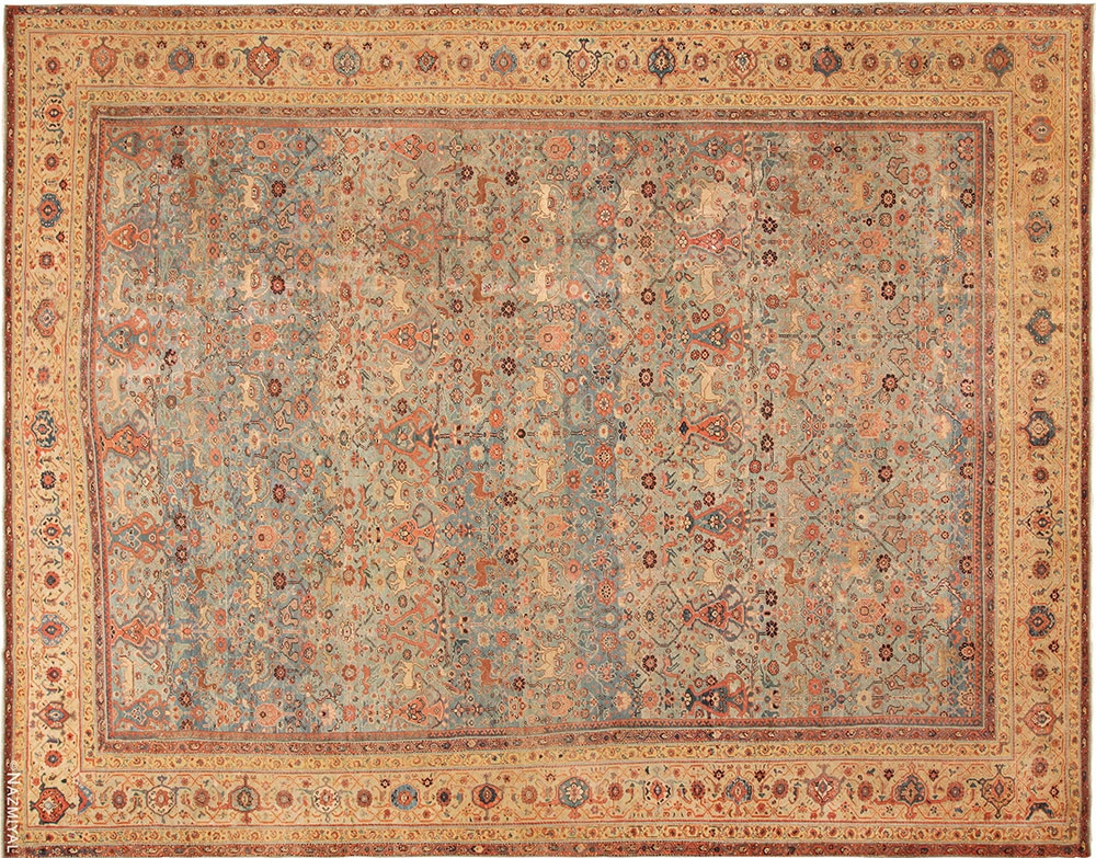 Antique Persian Sultanabad Rug Antique Persian Sultanabad Rug by Nazmiyal Antique Rugs