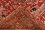 Back Of Antique Persian Heriz Rug 71121 by Nazmiyal Antique Rugs