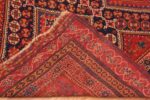 Back Of Antique Persian Qashqai Runner Rug 71098 by Nazmiyal Antique Rugs