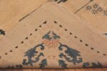 Back Of Antique Square Chinese Rug 71495 by Nazmiyal Antique Rugs