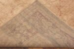 Back Of Decorative Vintage Silk Tabriz Persian Rug 71503 by Nazmiyal Antique Rugs
