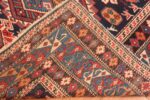 Back Of Magnificent Antique Caucasian Karakashly Rug 71159 by Nazmiyal Antique Rugs