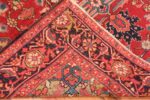 Back Of Marvelous Antique Persian Heriz Rug 71141 by Nazmiyal Antique Rugs
