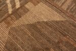 Back Of Primitive Design Modern Moroccan Rug 60999 by Nazmiyal Antique Rugs