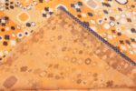 Back Of Sunny Happy Mid Century Swedish Inspired Modern Area Rug 60902 by Nazmiyal Antique Rugs