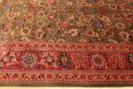 Border Of Large Antique Persian Tabriz Rug 71487 by Nazmiyal Antique Rugs