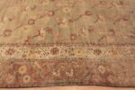 Border Of Large Antique Turkish Ghiordes Rug 71443 by Nazmiyal Antique Rugs