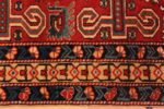 Border Of Small Antique Caucasian Shirvan Rug 71147 by Nazmiyal Antique Rugs