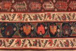 Border Of Tribal Antique North West Persian Rug 71139 by Nazmiyal Antique Rugs