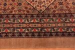 Border Of Tribal Antique Persian Bakshaish Rug 71125 by Nazmiyal Antique Rugs