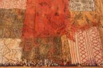Border Of Vintage Paul Klee Scandinavian Art Rug 71513 by Nazmiyal Antique Rugs