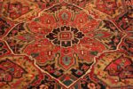 Center Of Antique Heriz Persian Rug 71498 by Nazmiyal Antique Rugs