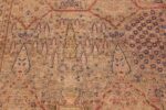 Close Up Of Modern Contemporary Silk Rug 60919 by Nazmiyal Antique Rugs