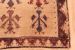 Close Up Of Splendid Antique Turkish Karapinar Rug 71252 by Nazmiyal Antique Rugs