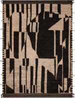 Contrasted Geometric Modern Moroccan Rug Contrasted Geometric Modern Moroccan Rug 61001 by Nazmiyal Antique Rugs