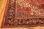 Corner Of Antique Heriz Persian Rug 71498 by Nazmiyal Antique Rugs