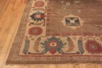 Corner Of Antique Persian Bakshaish Rug 71494 by Nazmiyal Antique Rugs