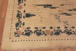 Corner Of Antique Square Chinese Rug 71495 by Nazmiyal Antique Rugs