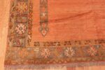 Corner Of Antique Turkish Oushak Prayer Rug 71110 by Nazmiyal Antique Rugs