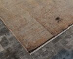 Corner Of Modern Transitional Rug 61032 by Nazmiyal Antique Rugs